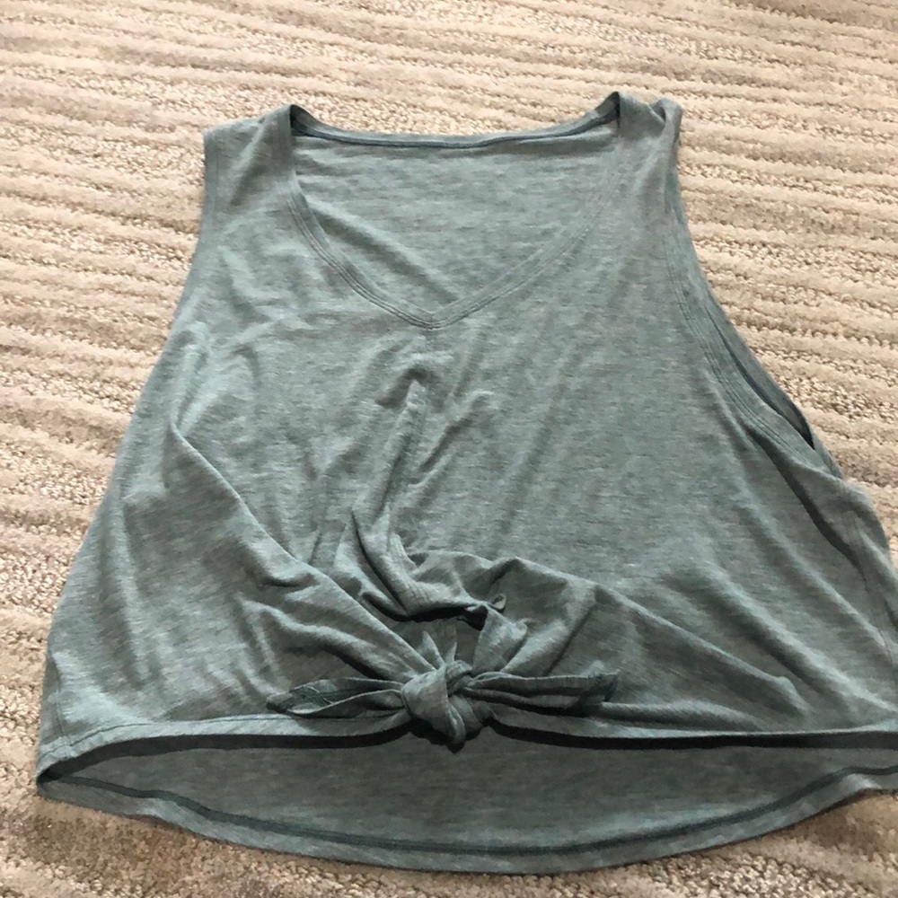 Lululemon tie front crop too